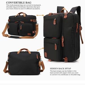 CoolBell Convertible Backpack/Messenger Bag